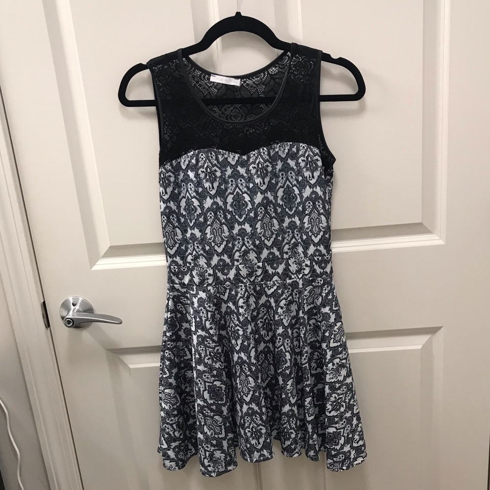 Italian B&W Dress